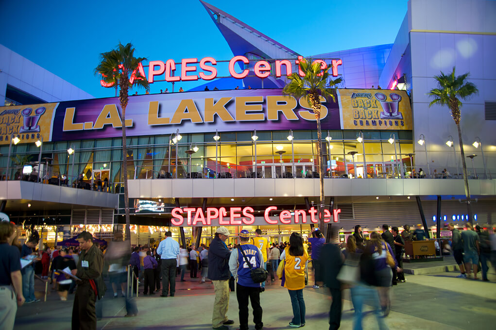 Staples Center Before A Game