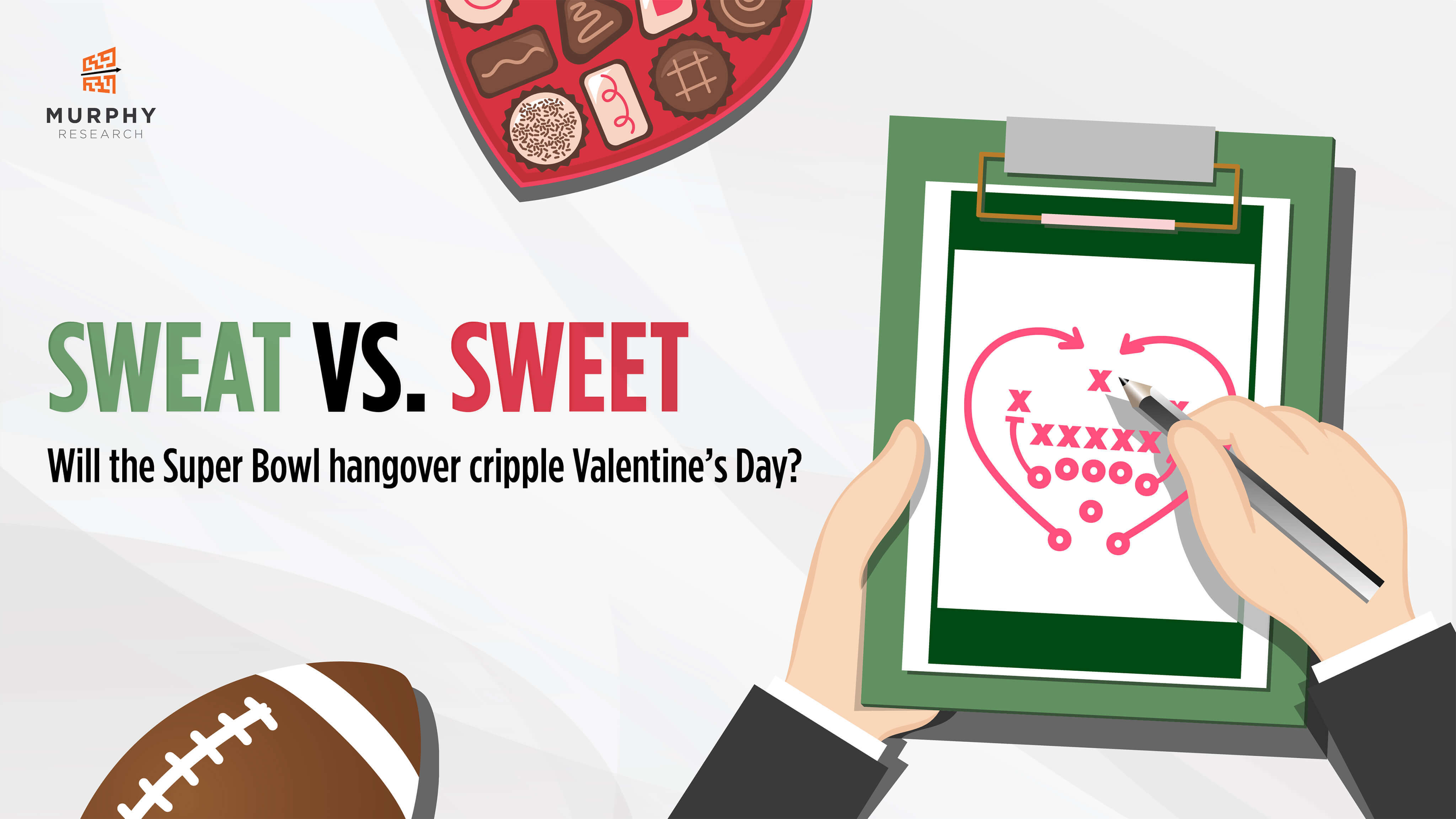 Sweat versus Sweet - Will the Super Bowl Hangover Cripple Valentine’s Day?